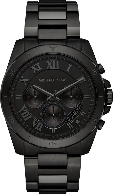 michael kors mk1848|michael kors black chronograph watch.